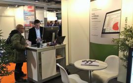 Daniel Giezendanner von der Schweizer Generalvertretung Exelor präsentiert isproNG Daniel Giezendanner von der Schweizer Generalvertretung Exelor präsentiert isproNG