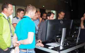 Präsentation von isproNG an den Demostationen Präsentation von isproNG an den Demostationen