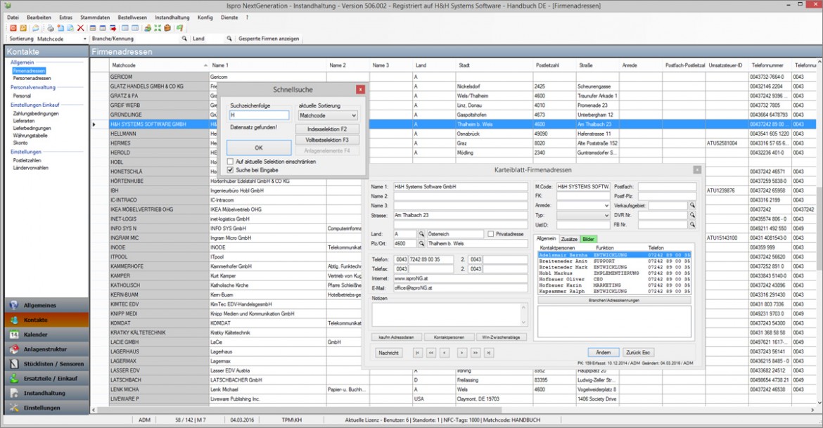 isproNG - Supplier management isproNG - Supplier management